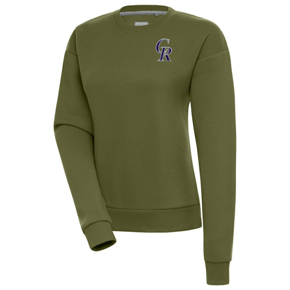 Colorado Rockies Antigua Women's Victory Pullover Sweatshirt Online