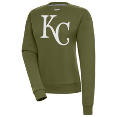 Kansas City Royals Antigua Women's Victory Pullover Sweatshirt On Sale
