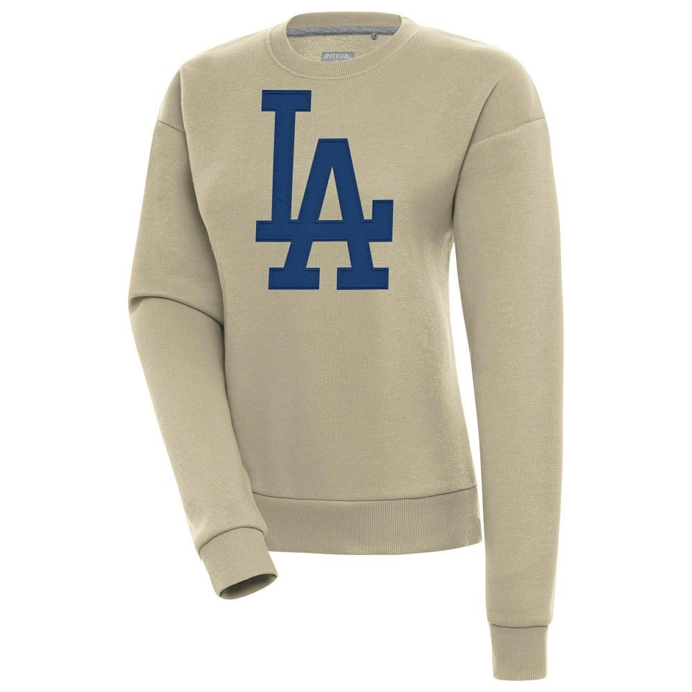 Los Angeles Dodgers Antigua Women's Victory Pullover Sweatshirt On Sale