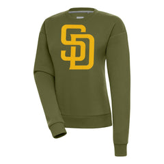 San Diego Padres Antigua Women's Victory Pullover Sweatshirt Lifestyle