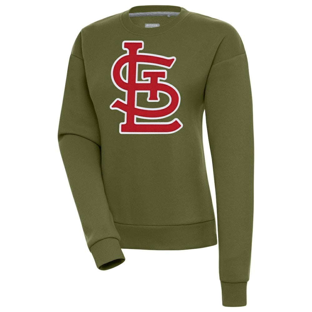 St. Louis Cardinals Antigua Women's Victory Pullover Sweatshirt Clearance