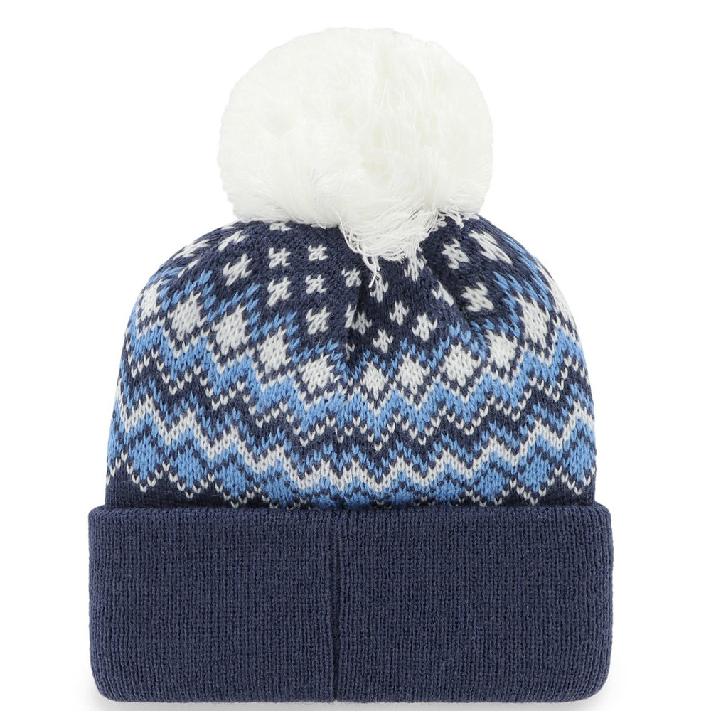 Tennessee Titans '47 Women's Elsa Cuffed Knit Hat with Pom Navy - 47 brand