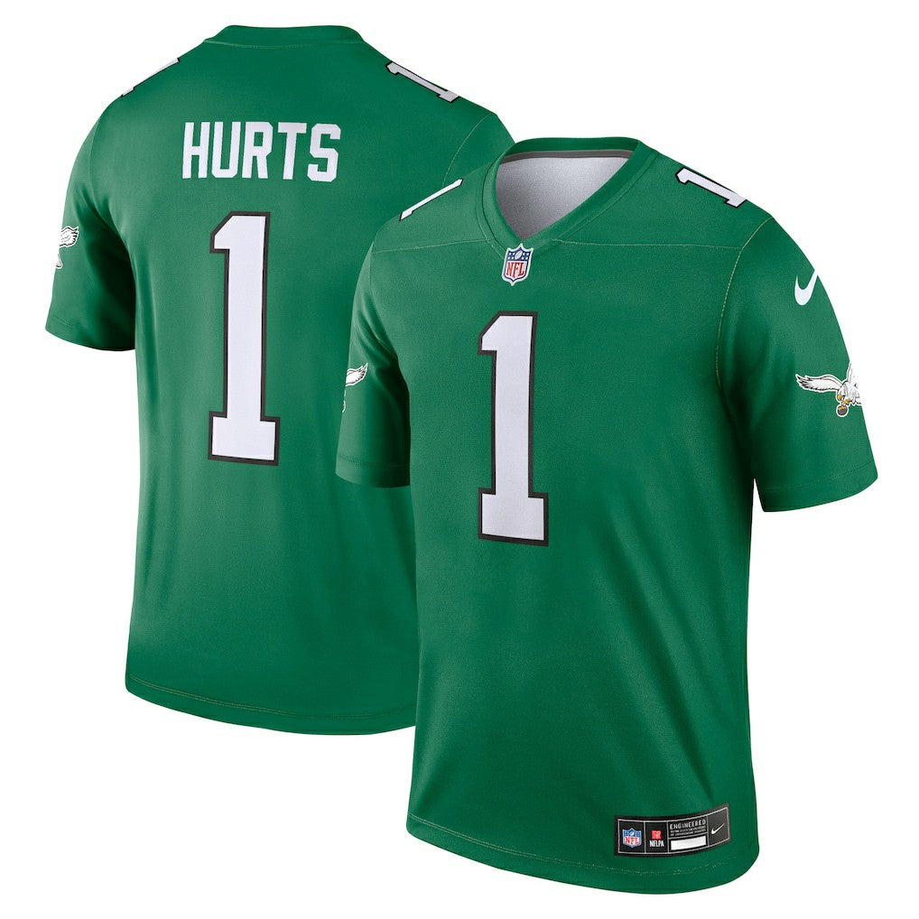 Jalen Hurts Philadelphia Eagles Legend Player Performance Top Kelly Green - Nike