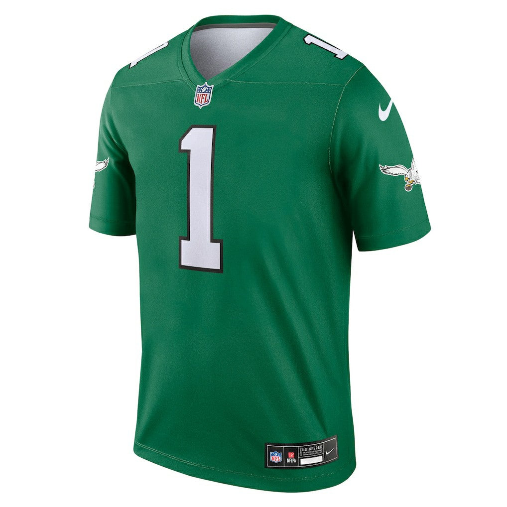 Jalen Hurts Philadelphia Eagles Legend Player Performance Top Kelly Green - Nike