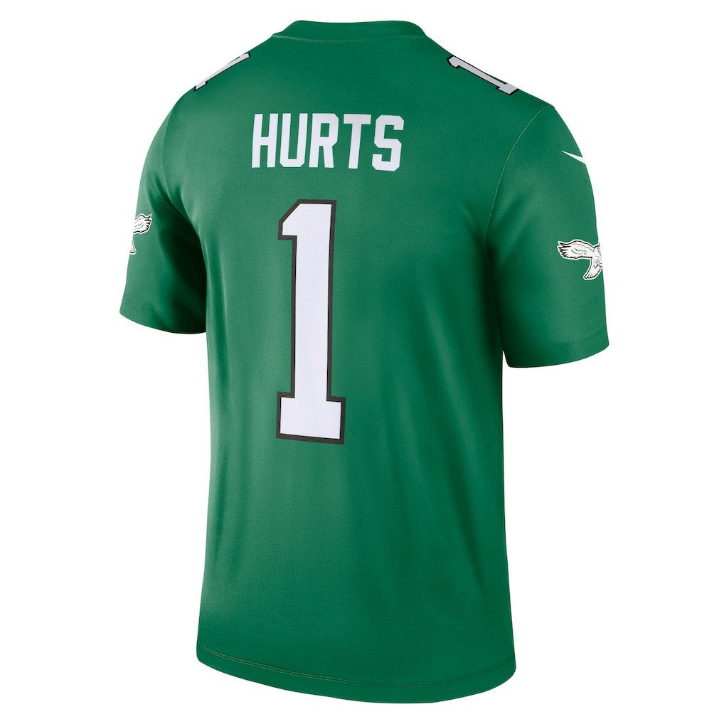 Jalen Hurts Philadelphia Eagles Legend Player Performance Top Kelly Green - Nike