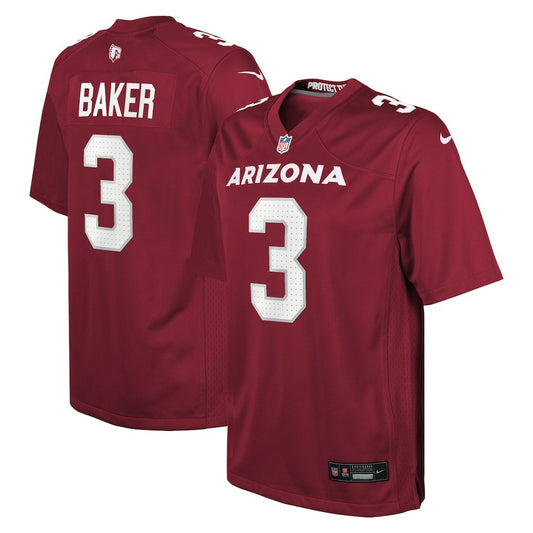 Budda Baker Arizona Cardinals Youth Game Jersey - Cardinal | NFL Jerseys