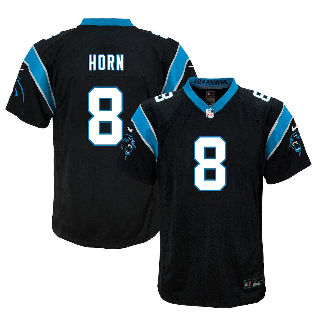 Jaycee Horn Carolina Panthers Youth Game Jersey Black - Nike