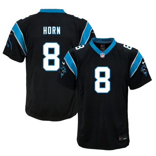 Jaycee Horn Carolina Panthers Youth Game Jersey - Black | NFL Jerseys