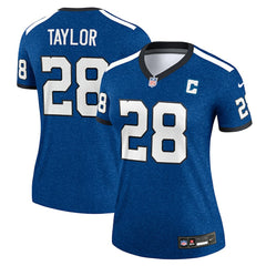 Jonathan Taylor Indianapolis Colts Women's Alternate Legend Player Performance Top Royal - Nike