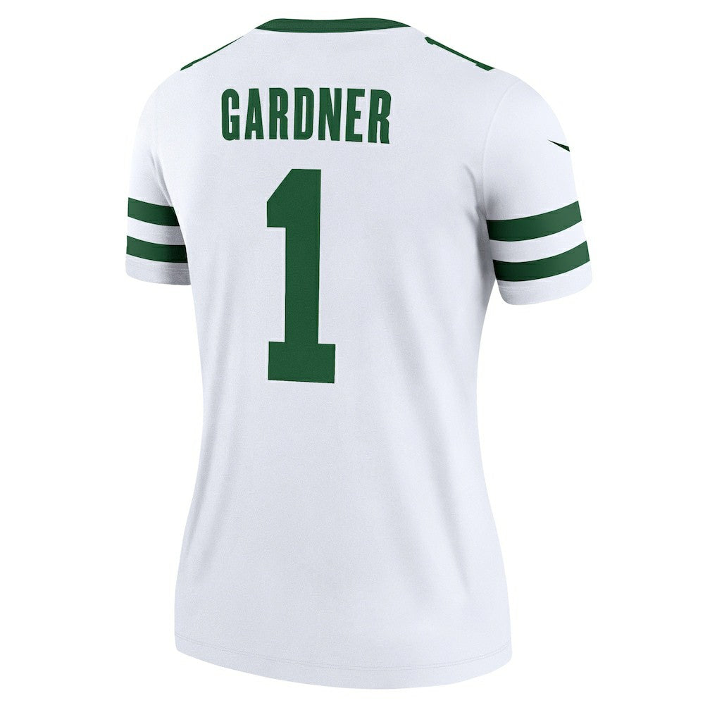 Ahmad Sauce Gardner New York Jets Women's Legend Player Performance Top Legacy White - Nike