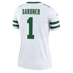 Ahmad Sauce Gardner New York Jets Women's Legend Player Performance Top Legacy White - Nike