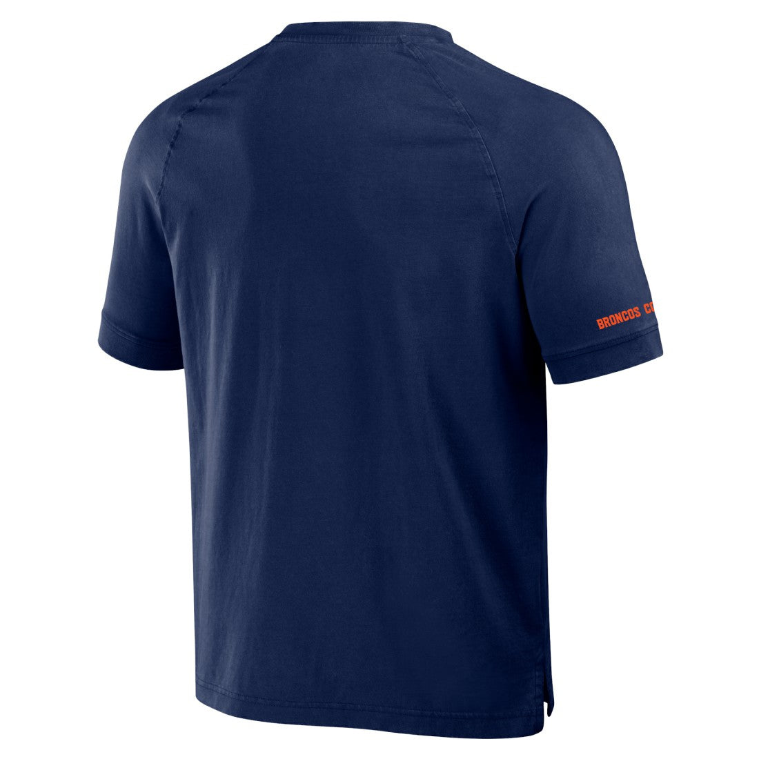 Denver Broncos NFL x Darius Rucker Collection Washed Raglan Henley T-Shirt Navy - Fanatics
