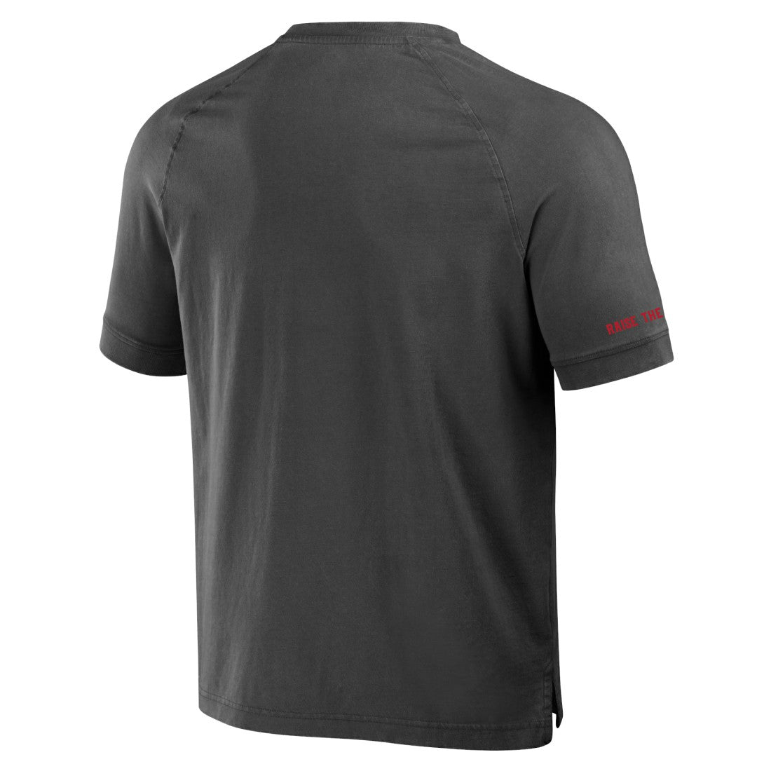 Tampa Bay Buccaneers NFL x Darius Rucker Collection Washed Raglan Henley T-Shirt Pewter - Fanatics