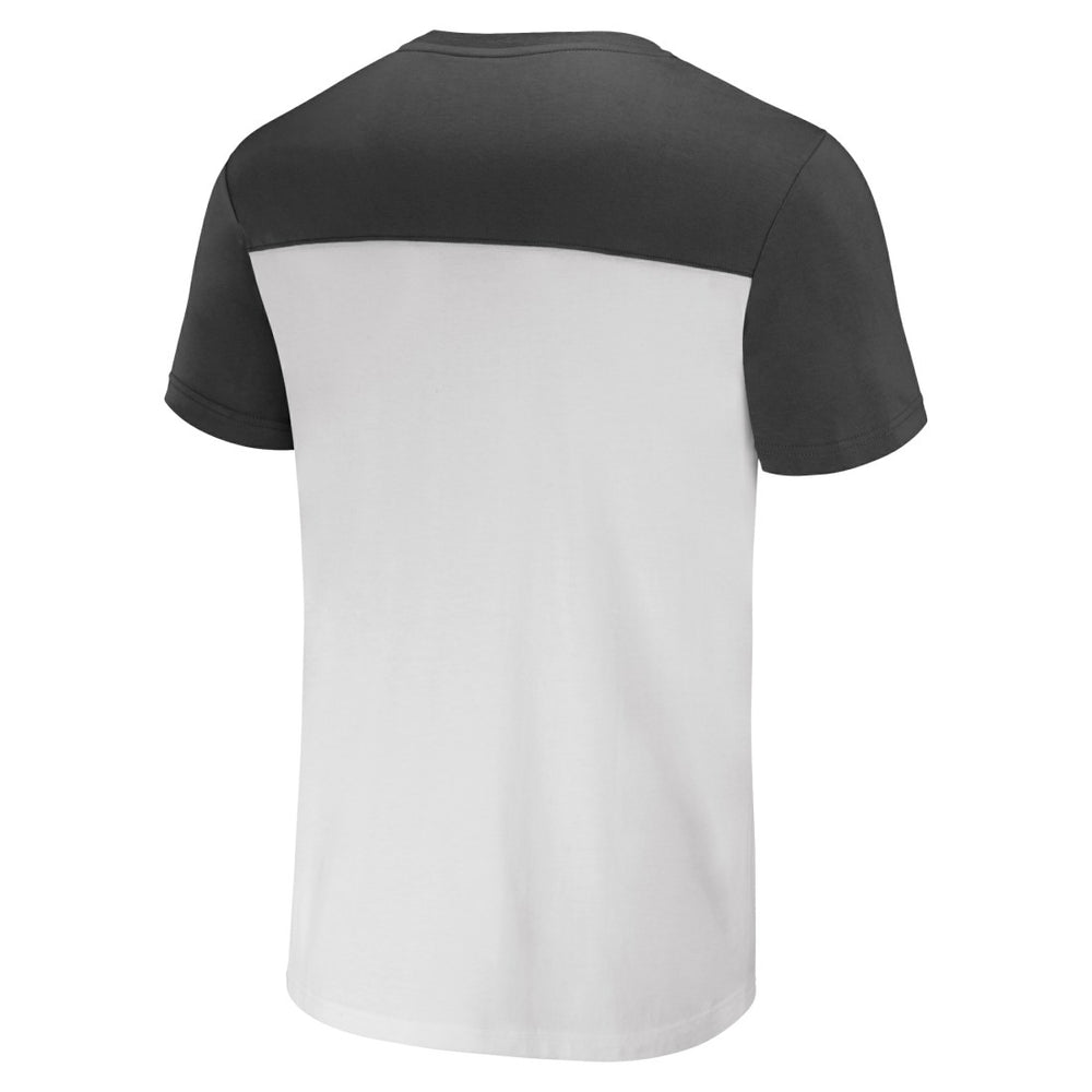 Tampa Bay Buccaneers NFL x Darius Rucker Collection Colorblocked T-Shirt White/Pewter - Fanatics