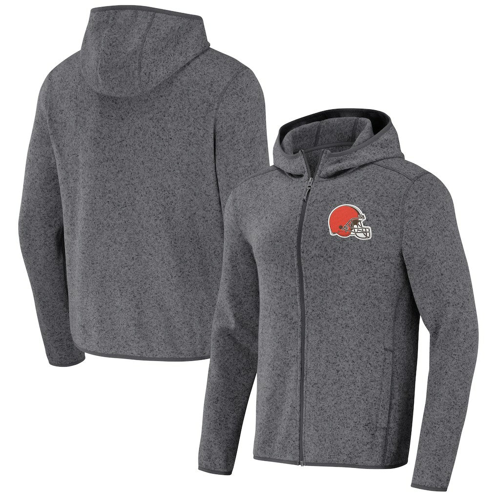 Cleveland Browns NFL x Darius Rucker Collection Fleece Pullover Hoodie Gray - Fanatics