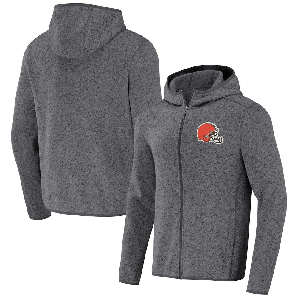 Cleveland Browns NFL x Darius Rucker Collection Fleece Pullover Hoodie Gray - Fanatics