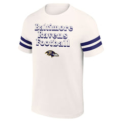 Baltimore Ravens NFL x Darius Rucker Collection Vintage T-Shirt Cream - Fanatics