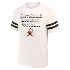 Cleveland Browns NFL x Darius Rucker Collection Vintage T-Shirt Cream - Fanatics