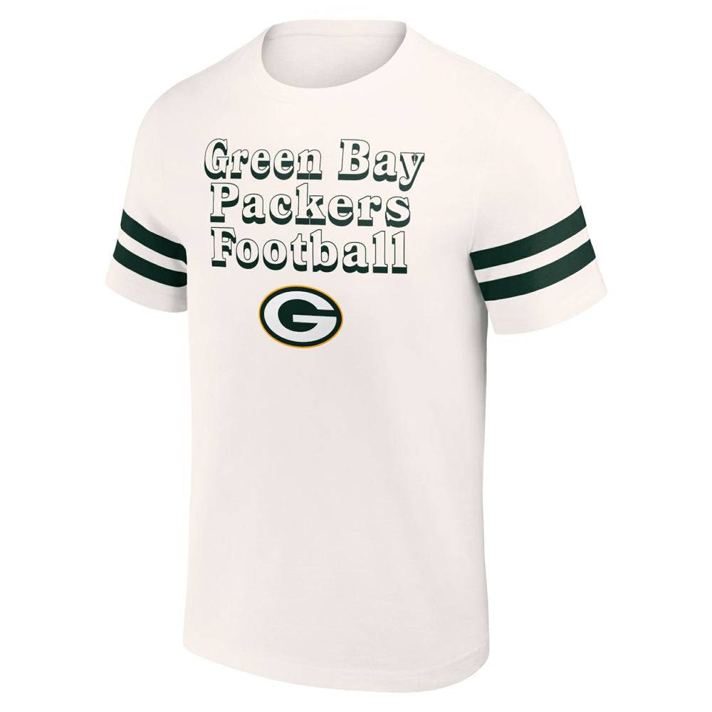 Green Bay Packers NFL x Darius Rucker Collection Vintage T-Shirt Cream - Fanatics