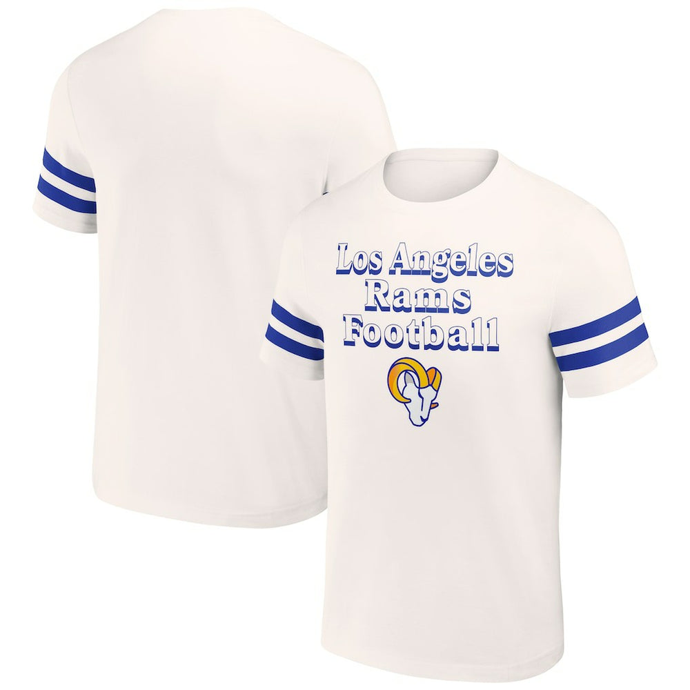 Los Angeles Rams NFL x Darius Rucker Collection Vintage T-Shirt Cream - Fanatics