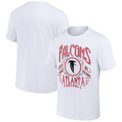 Atlanta Falcons NFL x Darius Rucker Collection Vintage Football T-Shirt White - Fanatics