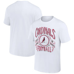 Arizona Cardinals NFL x Darius Rucker Collection Vintage Football T-Shirt White - Fanatics