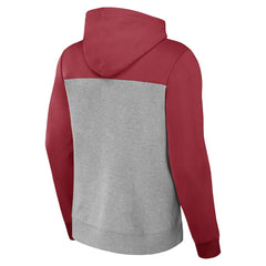Arizona Cardinals NFL x Darius Rucker Collection Color Blocked Pullover Hoodie Heather Gray - Fanatics