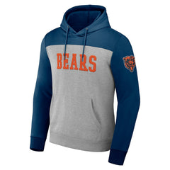 Chicago Bears NFL x Darius Rucker Collection Color Blocked Pullover Hoodie Heather Gray - Fanatics