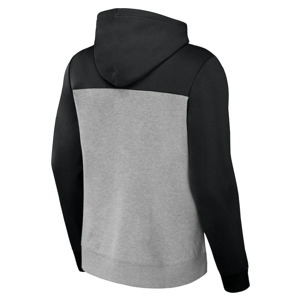 New Orleans Saints NFL x Darius Rucker Collection Color Blocked Pullover Hoodie Heather Gray - Fanatics