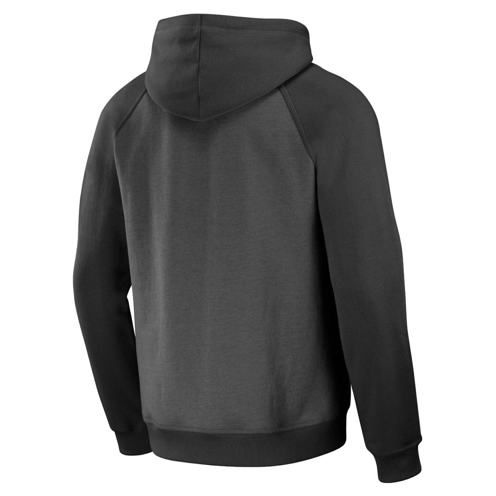 Tampa Bay Buccaneers NFL x Darius Rucker Collection Raglan Full-Zip Hoodie Pewter - Fanatics
