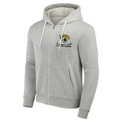Jacksonville Jaguars NFL x Darius Rucker Collection Domestic Full-Zip Hoodie Heather Gray - Fanatics