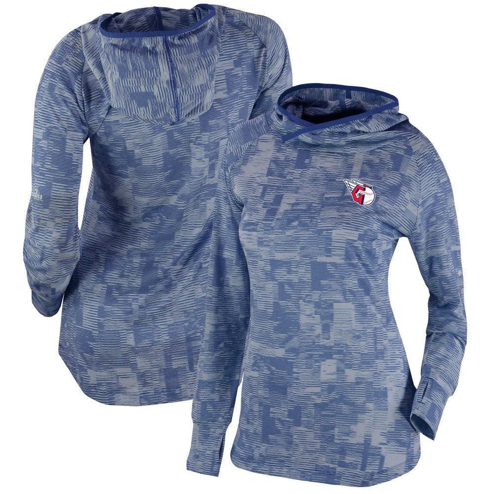 Cleveland Guardians Columbia Women's Omni-Wick Sunday Ball Pullover Hoodie Clearance
