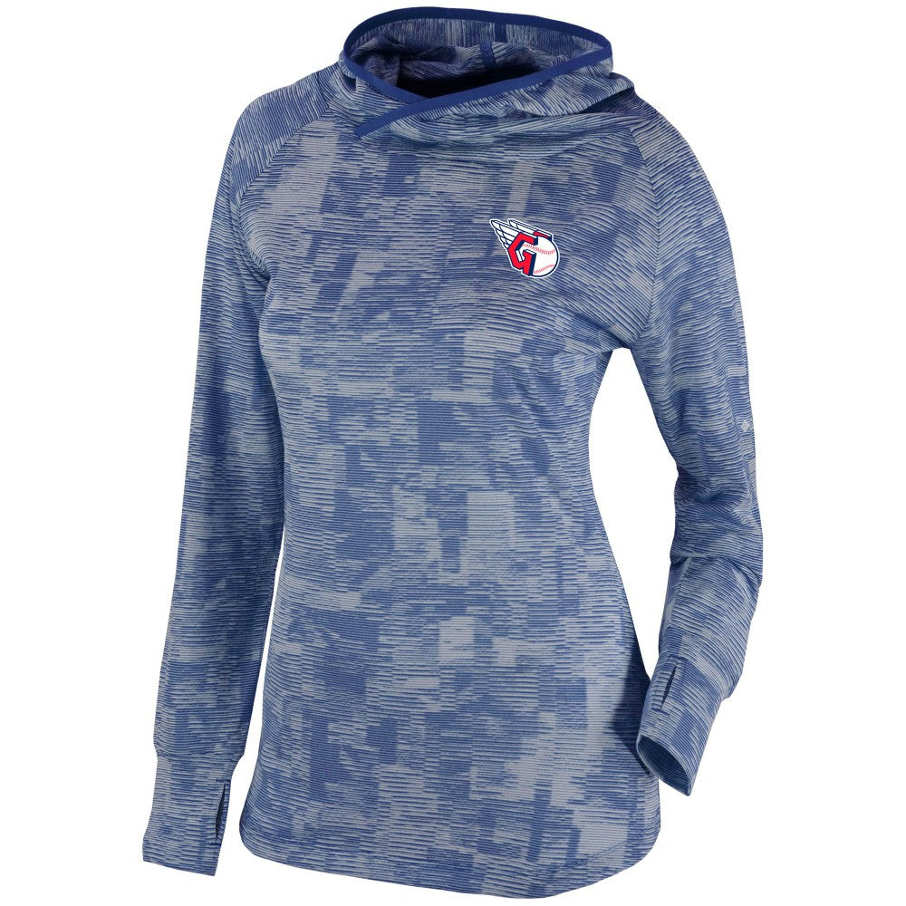 Cleveland Guardians Columbia Women's Omni-Wick Sunday Ball Pullover Hoodie Clearance