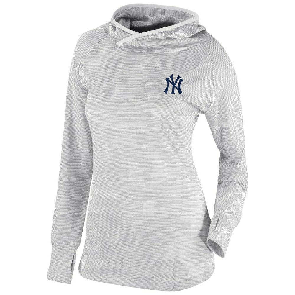 New York Yankees Columbia Women's Omni-Wick Sunday Ball Pullover Hoodie Clearance