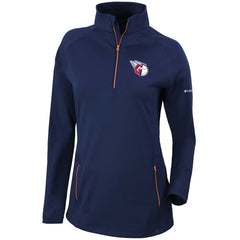 Cleveland Guardians Columbia Women's Omni-Wick Outward Nine Quarter-Zip Pullover Top discount