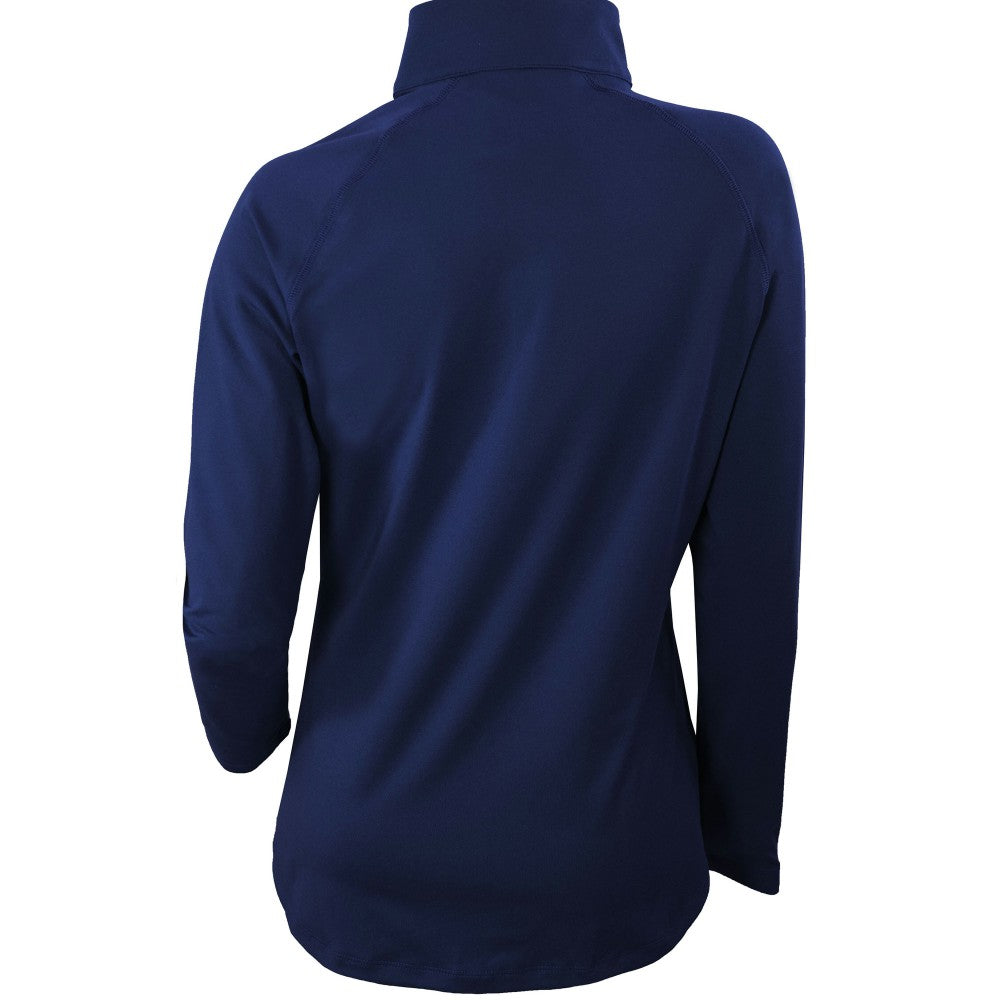 Cleveland Guardians Columbia Women's Omni-Wick Outward Nine Quarter-Zip Pullover Top discount
