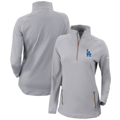 Los Angeles Dodgers Columbia Women's Omni-Wick Outward Nine Quarter-Zip Pullover Top Online