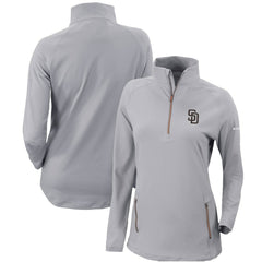 San Diego Padres Columbia Women's Omni-Wick Outward Nine Quarter-Zip Pullover Top Lifestyle