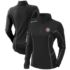Chicago Cubs Columbia Women's Omni-Wick Shotgun Quarter-Zip Pullover Top Sale