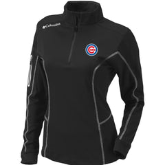 Chicago Cubs Columbia Women's Omni-Wick Shotgun Quarter-Zip Pullover Top Sale