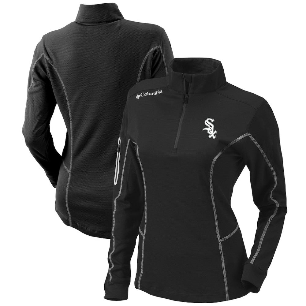 Chicago White Sox Columbia Women's Omni-Wick Shotgun Quarter-Zip Pullover Top for sale