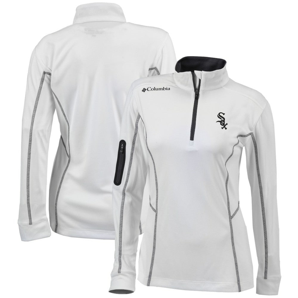 Chicago White Sox Columbia Women's Omni-Wick Shotgun Quarter-Zip Pullover Top Sale