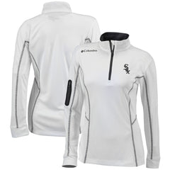Chicago White Sox Columbia Women's Omni-Wick Shotgun Quarter-Zip Pullover Top Sale
