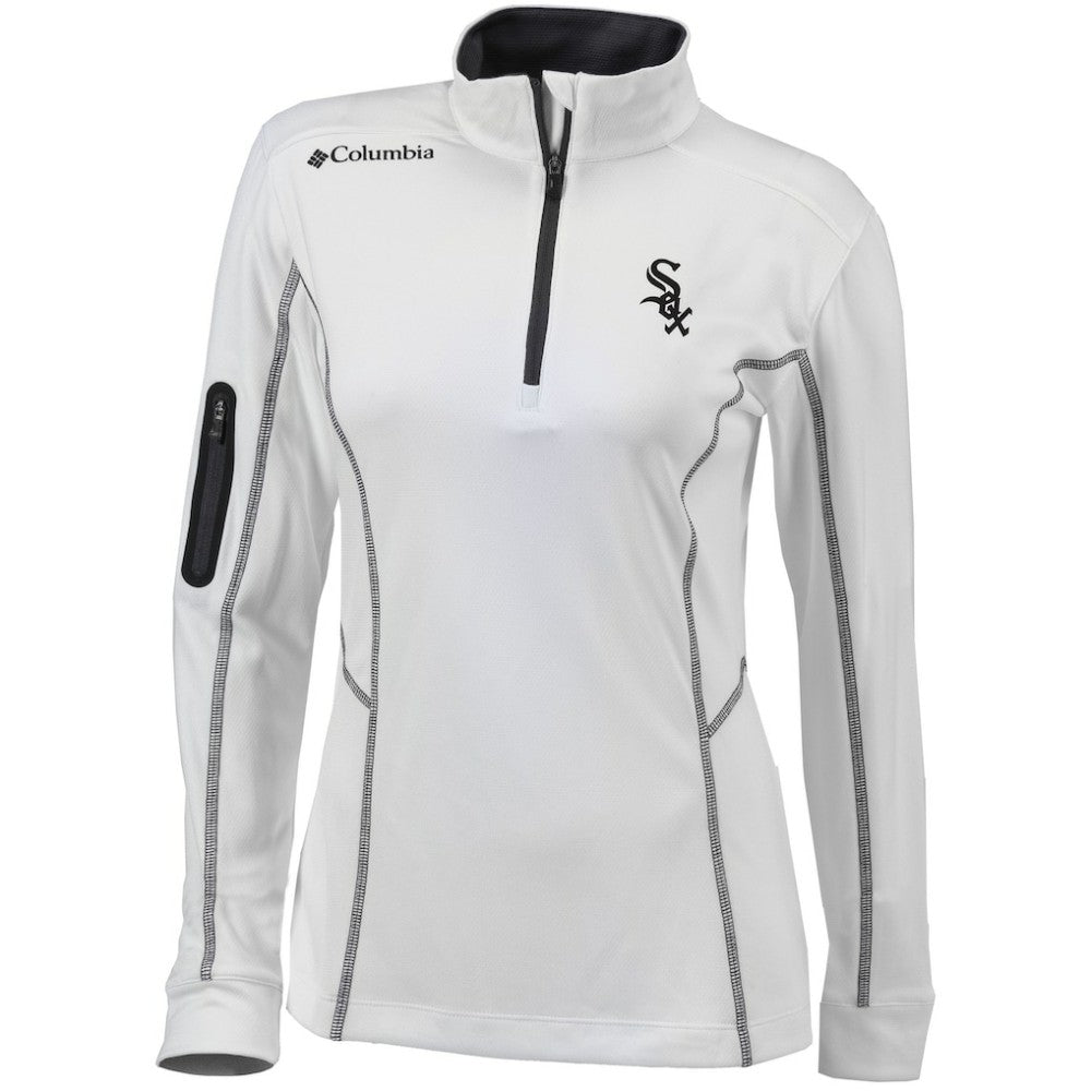 Chicago White Sox Columbia Women's Omni-Wick Shotgun Quarter-Zip Pullover Top Sale