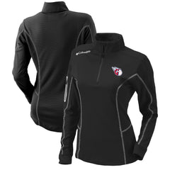 Cleveland Guardians Columbia Women's Omni-Wick Shotgun Quarter-Zip Pullover Top On Sale