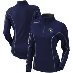 Milwaukee Brewers Columbia Women's Omni-Wick Shotgun Quarter-Zip Pullover Top discount