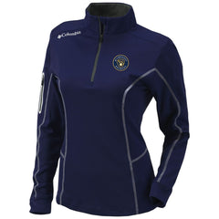 Milwaukee Brewers Columbia Women's Omni-Wick Shotgun Quarter-Zip Pullover Top discount
