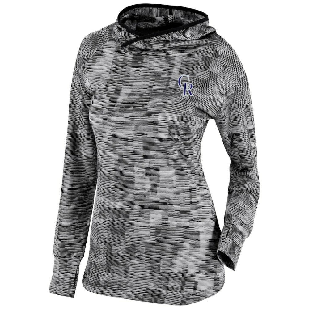 Colorado Rockies Columbia Women's Omni-Wick Sunday Ball Pullover Hoodie Lifestyle