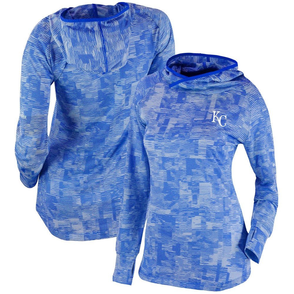 Kansas City Royals Columbia Women's Omni-Wick Sunday Ball Pullover Hoodie Clearance
