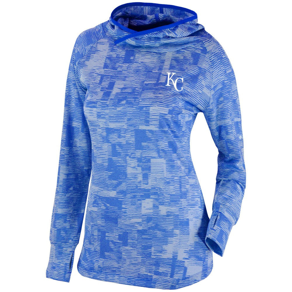 Kansas City Royals Columbia Women's Omni-Wick Sunday Ball Pullover Hoodie Clearance